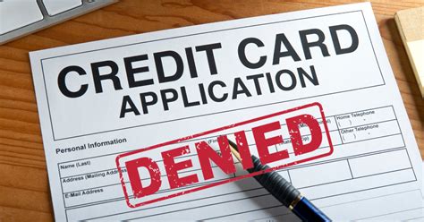 smart way to get out of credit card denied|bad credit denied credit cards.